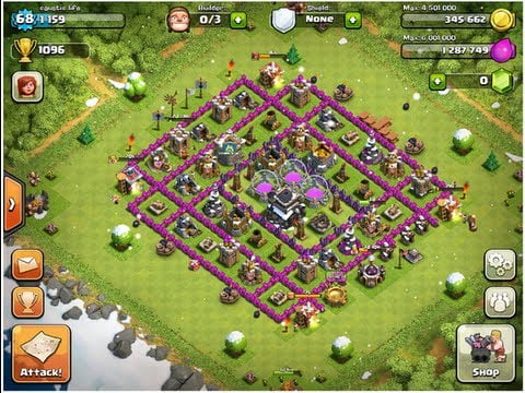 aldea clash of clans